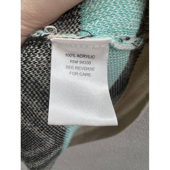 Women's T/O Dress Size Medium Sweater Tribal Print Short Sleeve Sweater - Picture 5 of 12